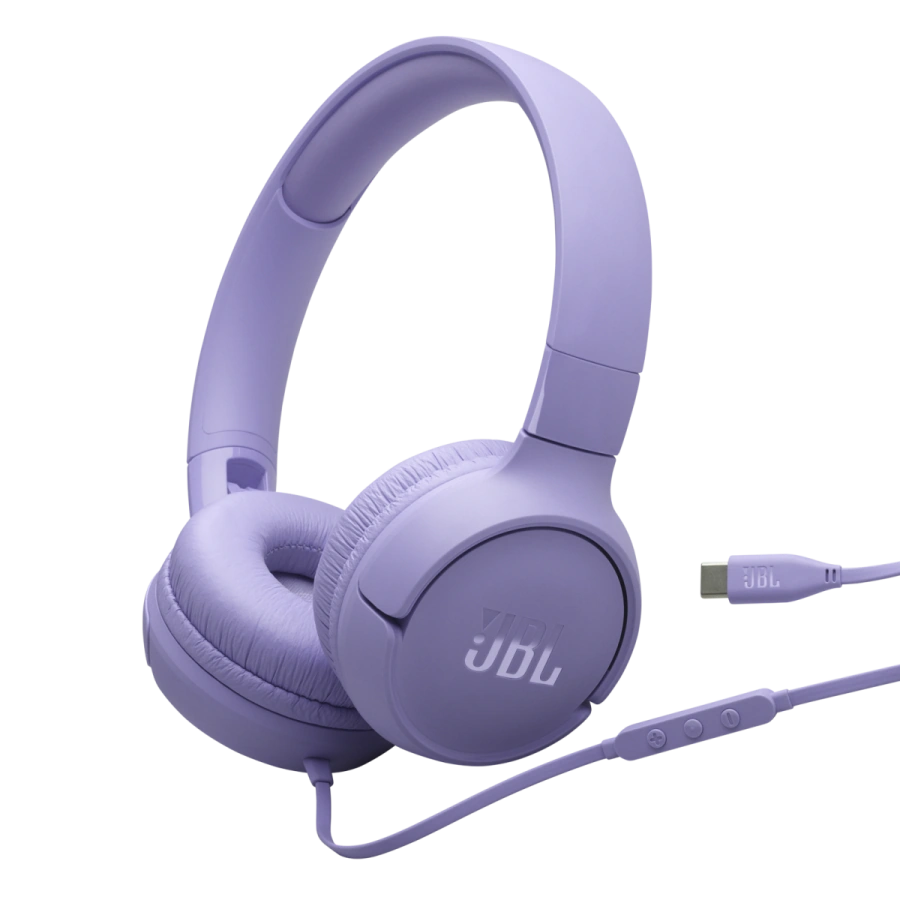Наушники с микрофоном JBL Tune 520C USB-C - Purple (JBLT520CPUR)