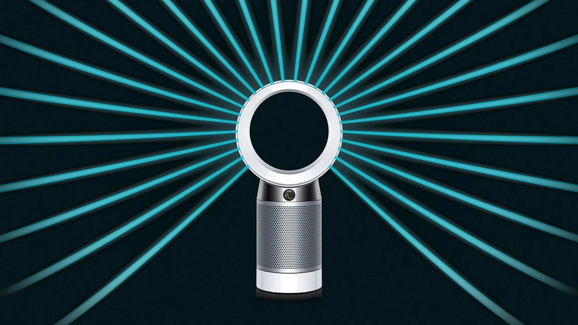 Очищувач повітря та настільний вентилятор Dyson Pure Cool DP04 - Black/Nickel (310155-01)