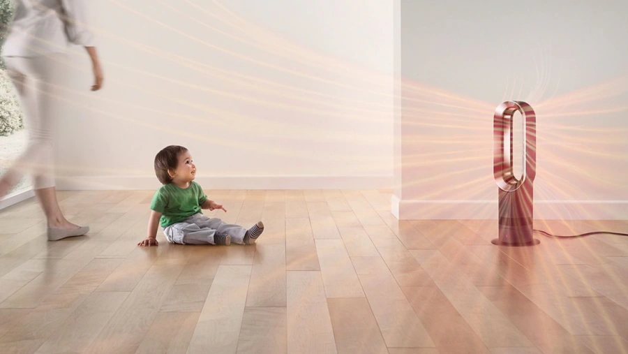 Очиститель воздуха с обогревом Dyson Hot+Cool Jet Focus AM09 - White/Nickel (473400-01)