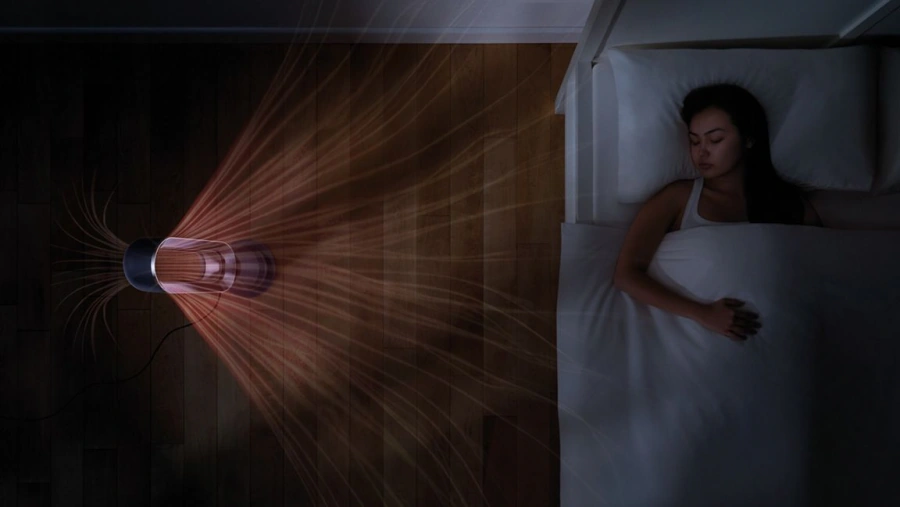 Очиститель воздуха с обогревом Dyson Hot+Cool Jet Focus AM09 - White/Nickel (473400-01)