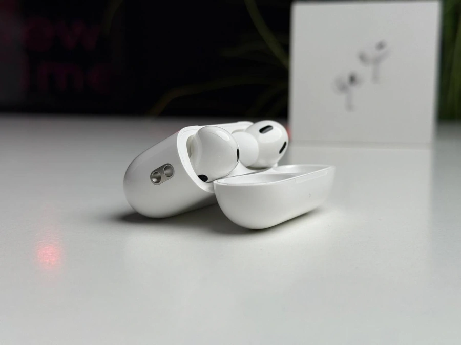 OPEN BOX AirPods Pro 2 with MagSafe Charging Case USB‑C (MTJV3) | Состояние: хорошее | Аккумулятор: 100% | Гарантия: 3 месяца | Комплект: полный