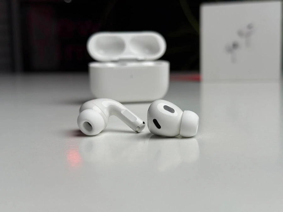 OPEN BOX AirPods Pro 2 with MagSafe Charging Case USB‑C (MTJV3) | Состояние: хорошее | Аккумулятор: 100% | Гарантия: 3 месяца | Комплект: полный
