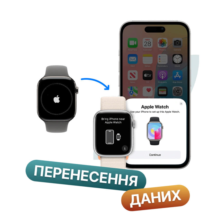 Перенос данных с часов на часы