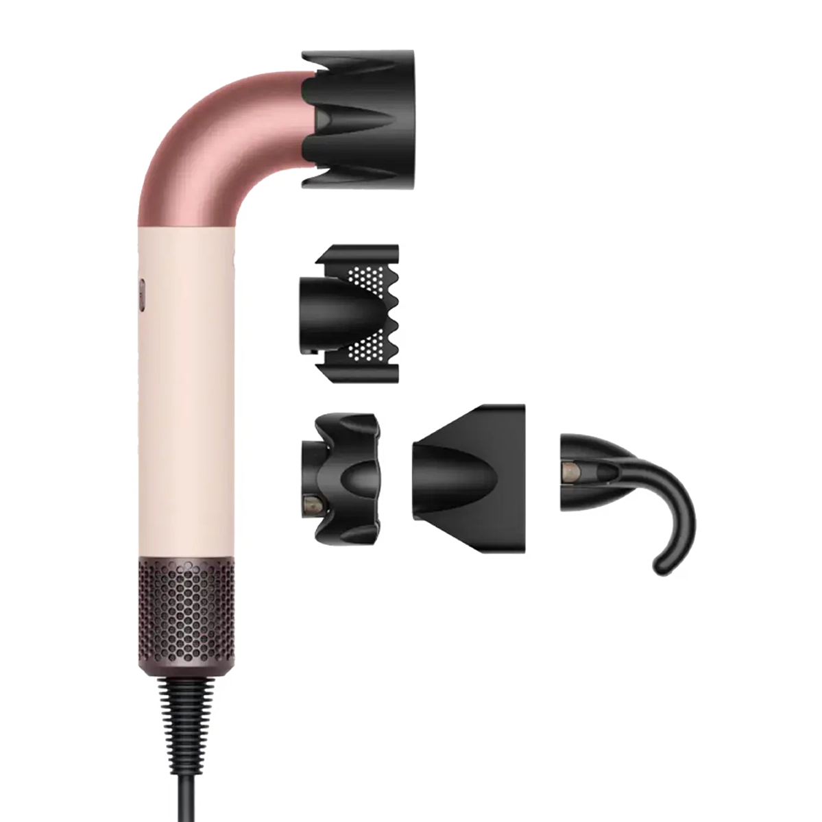 Професійний фен для волосся Dyson HD18 Supersonic r Professional Hair Dryer Straight+Wavy - Ceramic Pink/Rose Gold (113332-01) EU