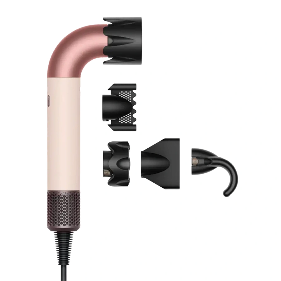 Професійний фен для волосся Dyson HD17 Supersonic r Professional Hair Dryer Straight+Wavy - Ceramic Pink/Rose Gold (113332-01) EU