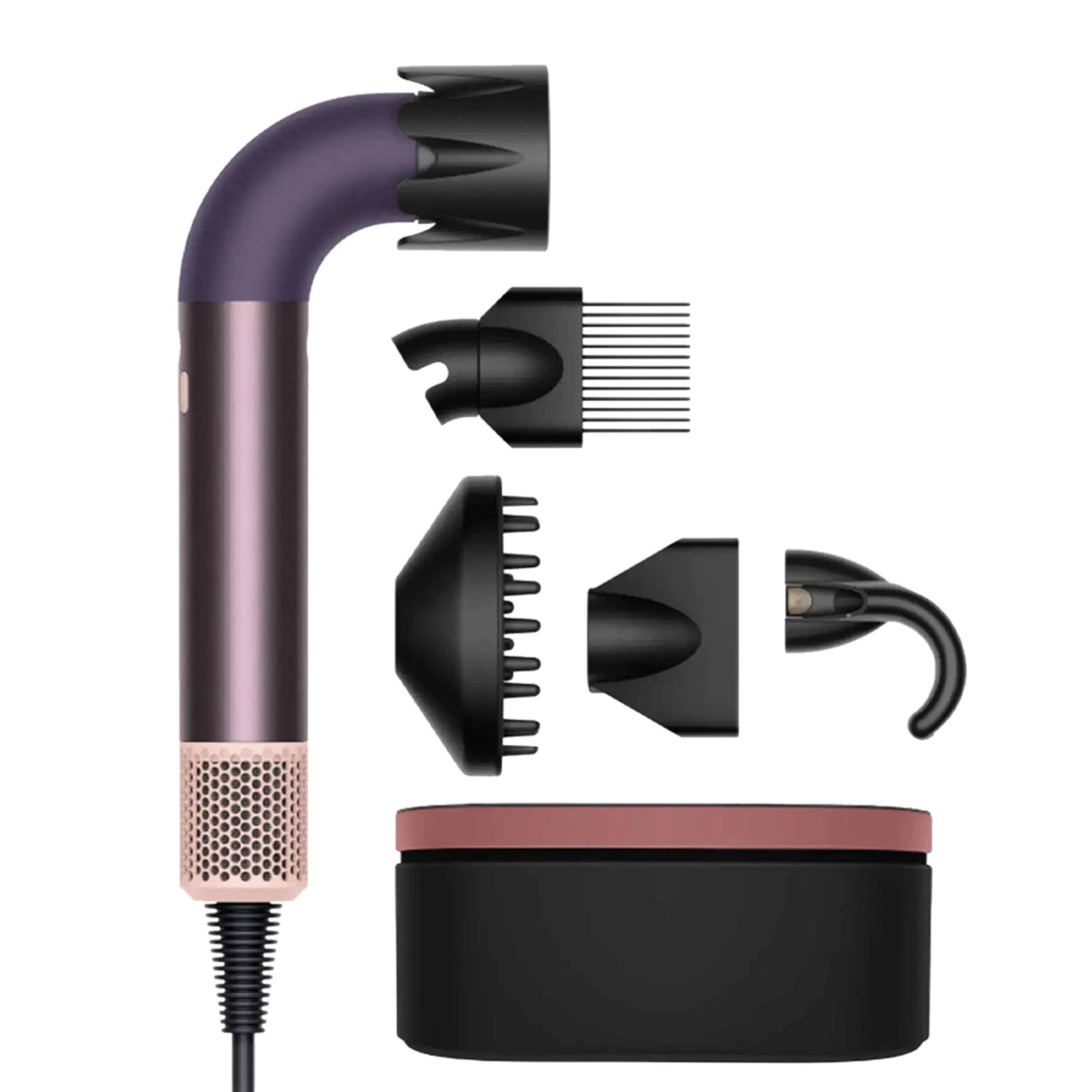 Професійний фен для волосся Dyson HD18 Supersonic r Professional Hair Dryer Curly+Coily - Jasper Plum (123486-01) EU