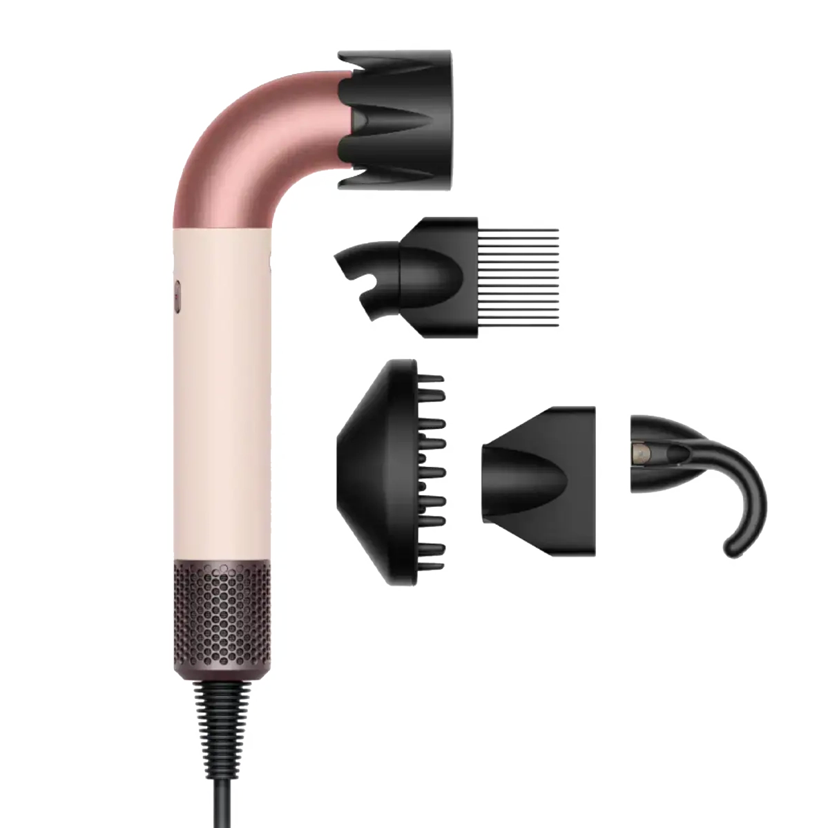 Професійний фен для волосся Dyson HD18 Supersonic r Professional Hair Dryer Curly+Coily - Ceramic Pink/Rose Gold (113361-01) EU