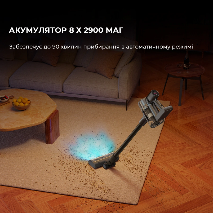 Пилосос Dreame Cordless Vacuum Cleaner R20 Aqua (VTV21A)