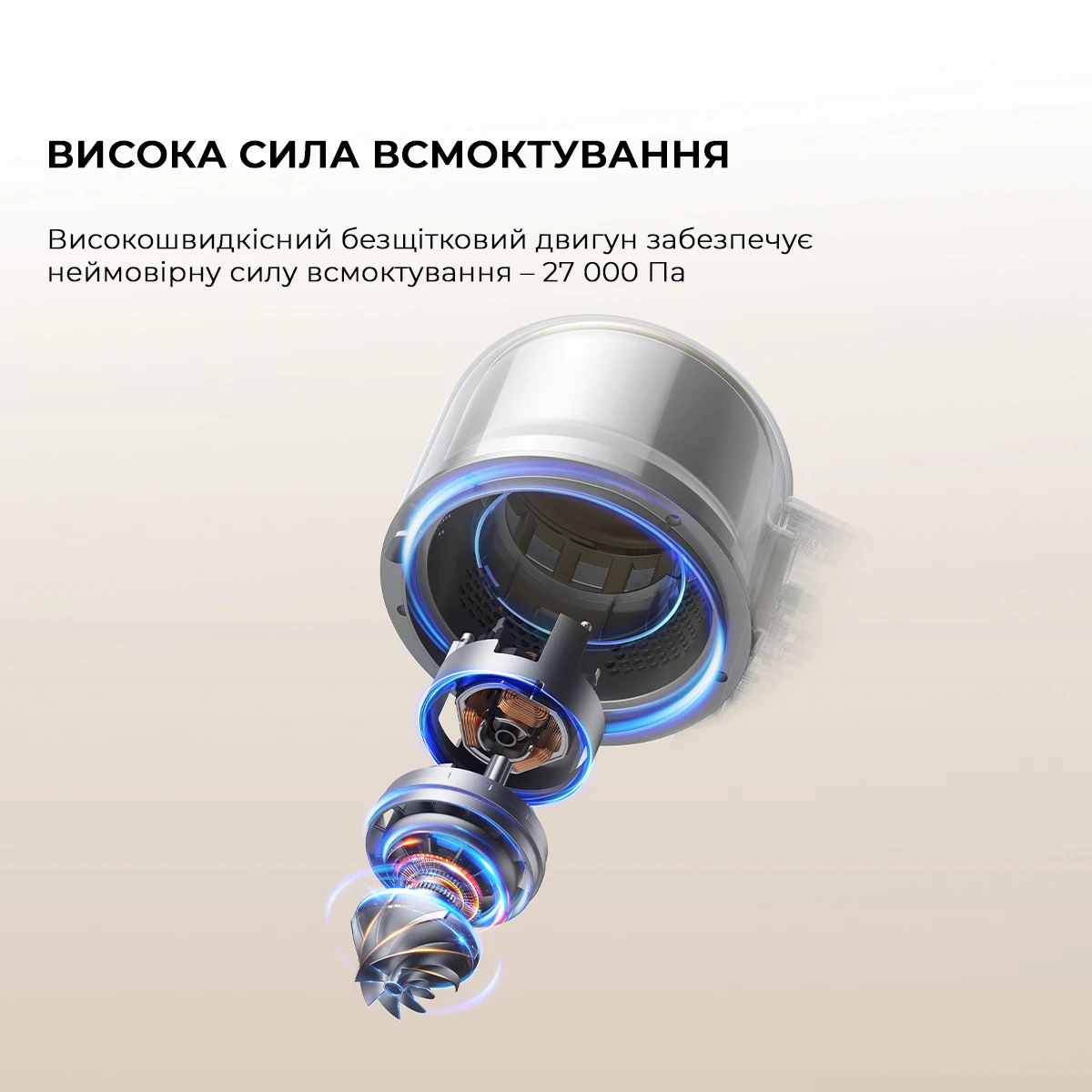 Пылесос Dreame Cordless Vacuum Cleaner R20 Aqua (VTV21A)