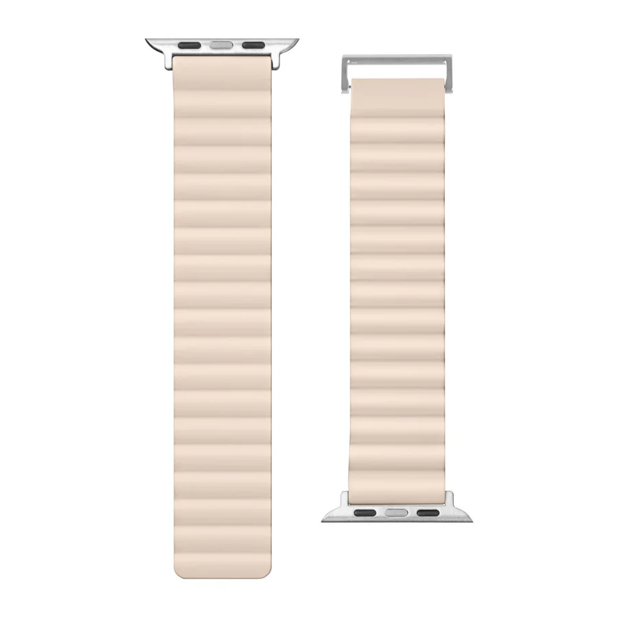 Ремінець LAUT NOVI SPORT FlexColor Watch Strap for Apple Watch Series 4-10 & SE 42/41/40mm - Spearmint/Beige (L_AWS_NS_MT)