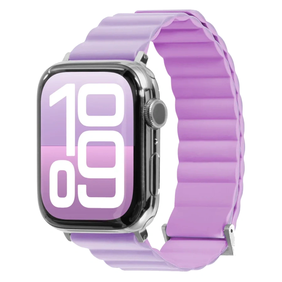 Ремешок LAUT NOVI SPORT FlexColor Watch Strap for Apple Watch Series 4-10 & SE 42/41/40mm - Violet/Lavender (L_AWS_NS_PU)