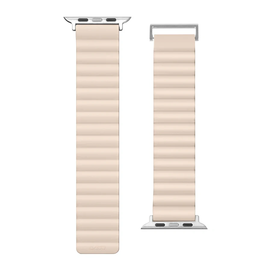 Ремешок LAUT NOVI SPORT FlexColor Watch Strap for Apple Watch Series 4-10 & SE & ULTRA 49/46/45/44mm - Beige/Caramel (L_AWL_NS_BE)