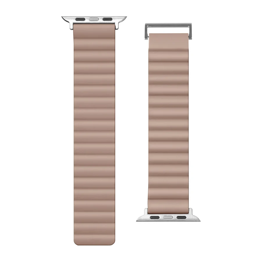 Ремешок LAUT NOVI SPORT FlexColor Watch Strap for Apple Watch Series 4-10 & SE & ULTRA 49/46/45/44mm - Beige/Caramel (L_AWL_NS_BE)