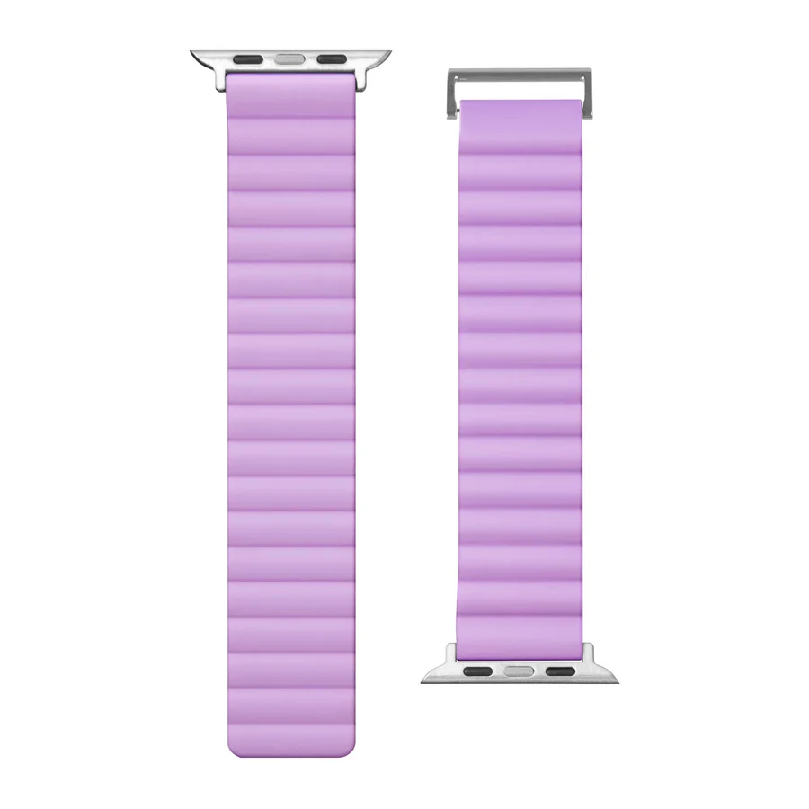 Ремінець LAUT NOVI SPORT FlexColor Watch Strap for Apple Watch Series 4-10 & SE & ULTRA 49/46/45/44mm - Violet/Lavender (L_AWL_NS_PU)