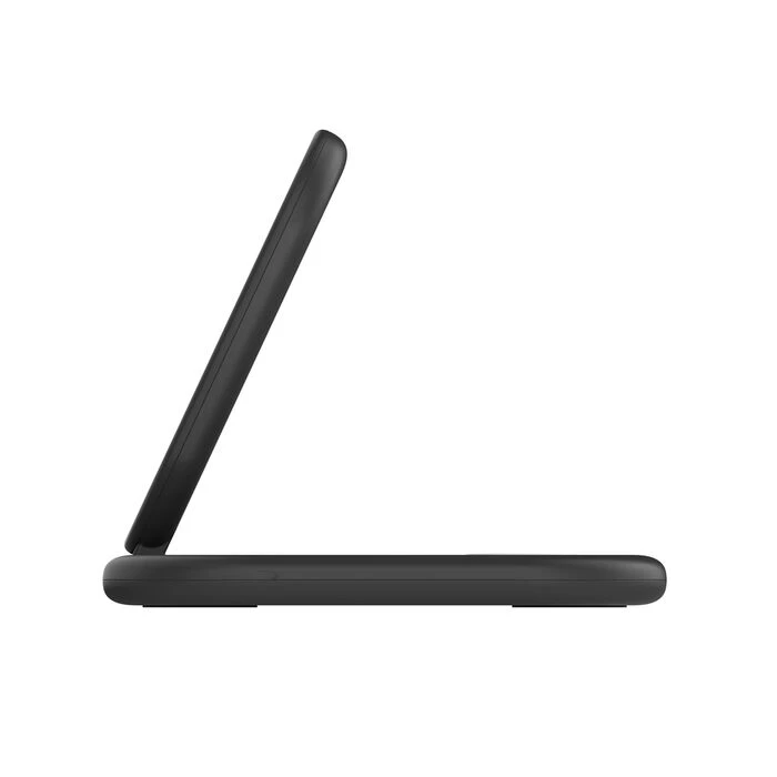 Складна бездротова зарядна станція Belkin BoostCharge 3-in-1 Magnetic Foldable Wireless Charger with Qi2 15W - Black (WIZ029vfBK)