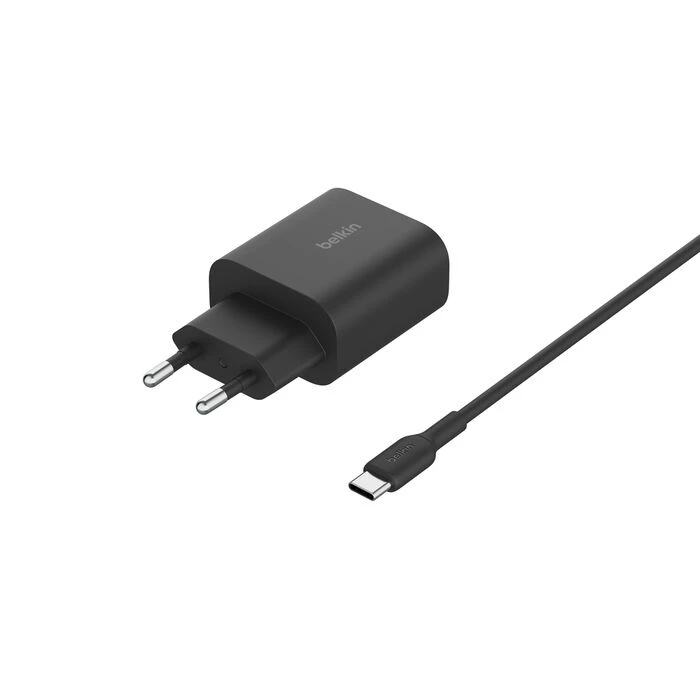 Складна бездротова зарядна станція Belkin BoostCharge 3-in-1 Magnetic Foldable Wireless Charger with Qi2 15W - Black (WIZ029vfBK)
