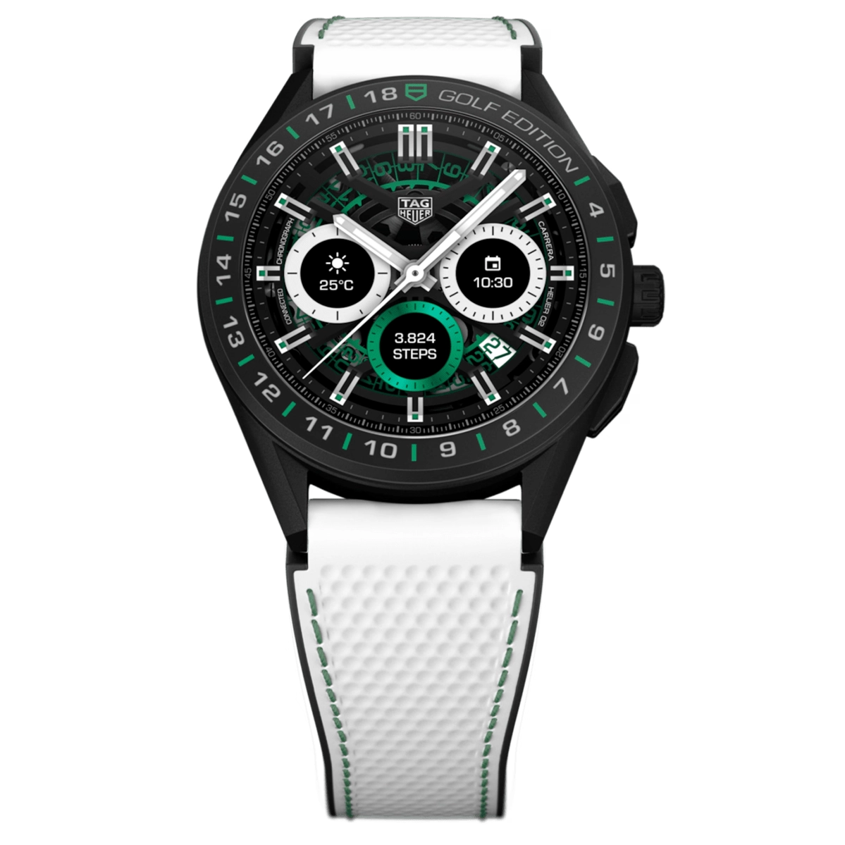 Смарт-часы TAG Heuer CONNECTED Calibre E3 Golf Edition - 45 мм (SBG8A82.EB0206)