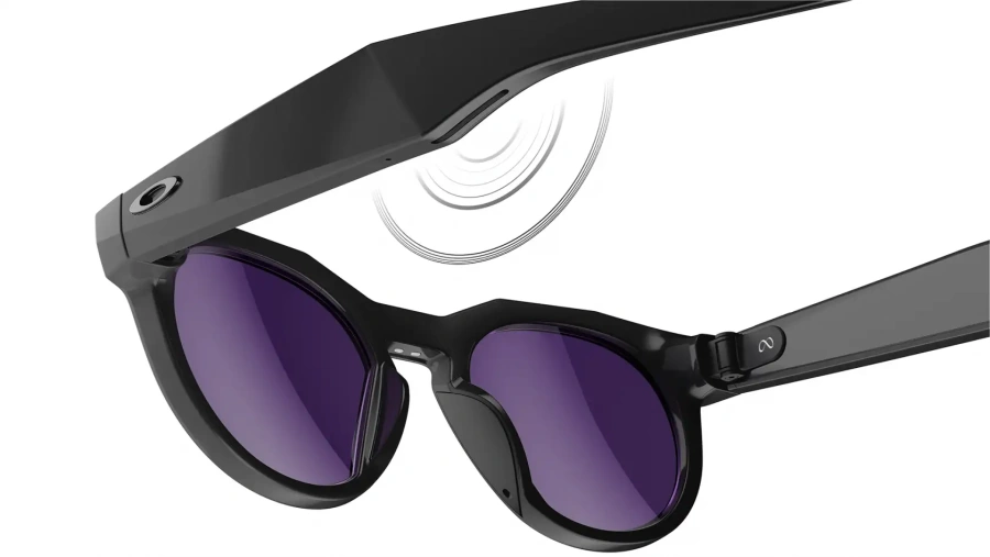 Смарт-очки Oakley | Meta HSTN - Black Frame / Transitions Amethyst/Transitions Lenses (OW8002‑0251)