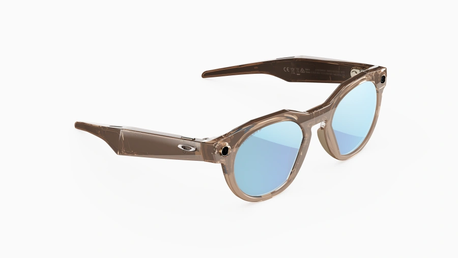 Смарт-окуляри Oakley | Meta HSTN - Brown Smoke Frame / Prizm Deep Water Polarized Lenses (OW8002-0651)