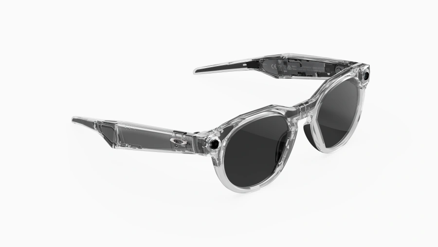 Смарт-очки Oakley | Meta HSTN - Clear Frame / Transitions Grey/Transitions Lenses (OW8002‑0551)