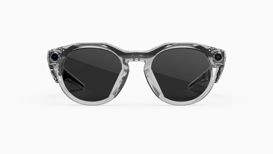 Смарт-очки Oakley | Meta HSTN - Clear Frame / Transitions Grey/Transitions Lenses (OW8002‑0551)