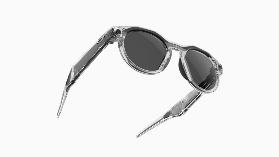 Смарт-очки Oakley | Meta HSTN - Clear Frame / Transitions Grey/Transitions Lenses (OW8002‑0551)