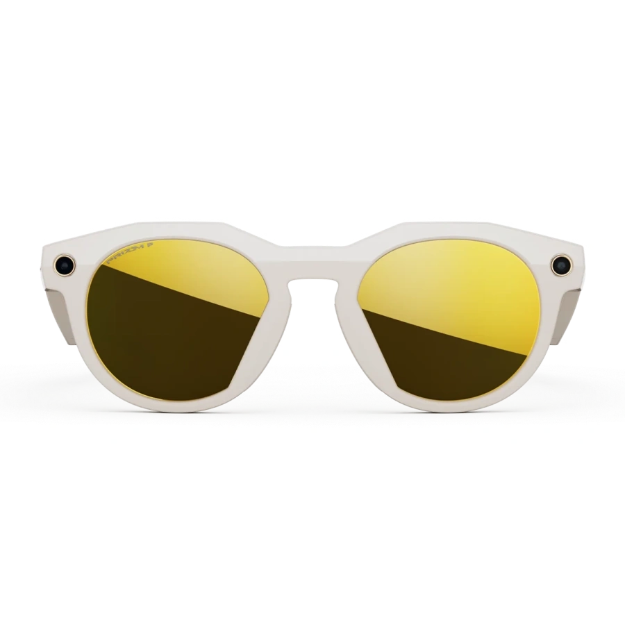 Смарт-окуляри Oakley | Meta HSTN Limited Edition - Warm Grey Frame / Desert 24k Polarized Lenses (OW8002‑0151)