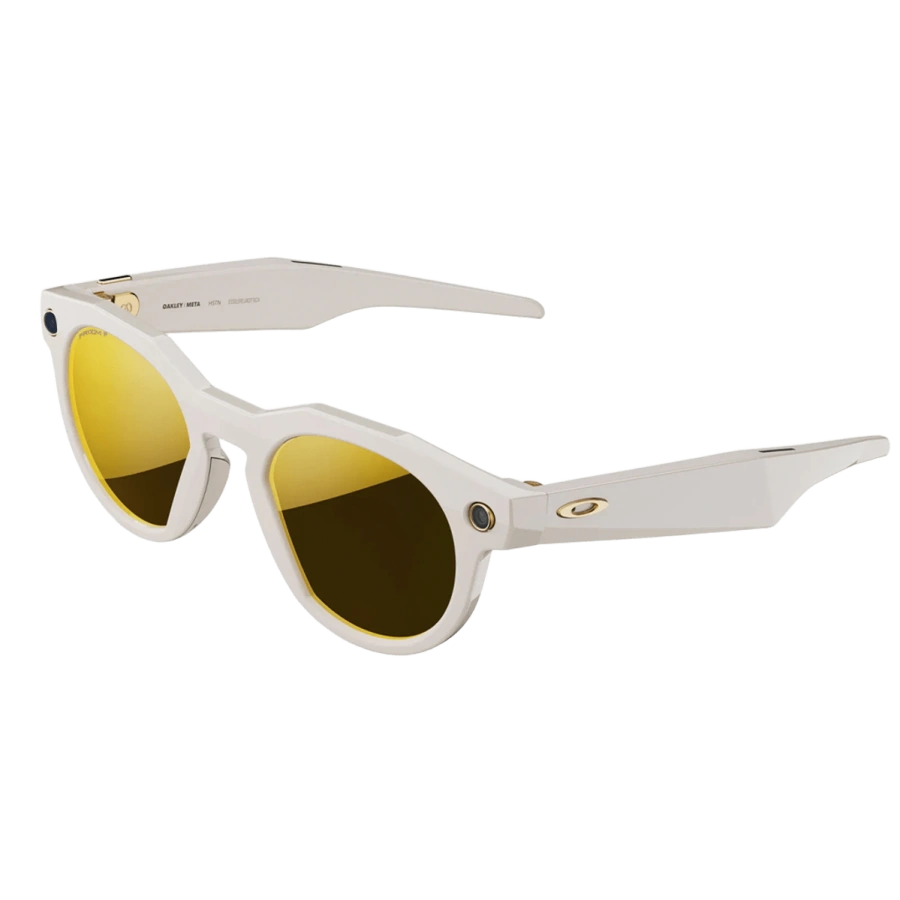 Смарт-окуляри Oakley | Meta HSTN Limited Edition - Warm Grey Frame / Desert 24k Polarized Lenses (OW8002‑0151)