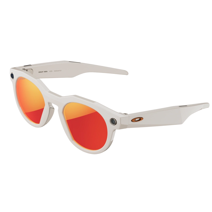 Смарт-очки Oakley | Meta HSTN - Warm Grey Frame / Prizm Ruby Lenses (OW8002‑0451)
