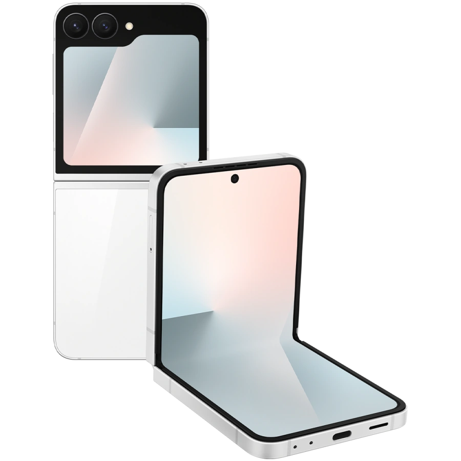 Смартфон Samsung Galaxy Flip7 FE 8/256GB - White (SM-F761BZWH)