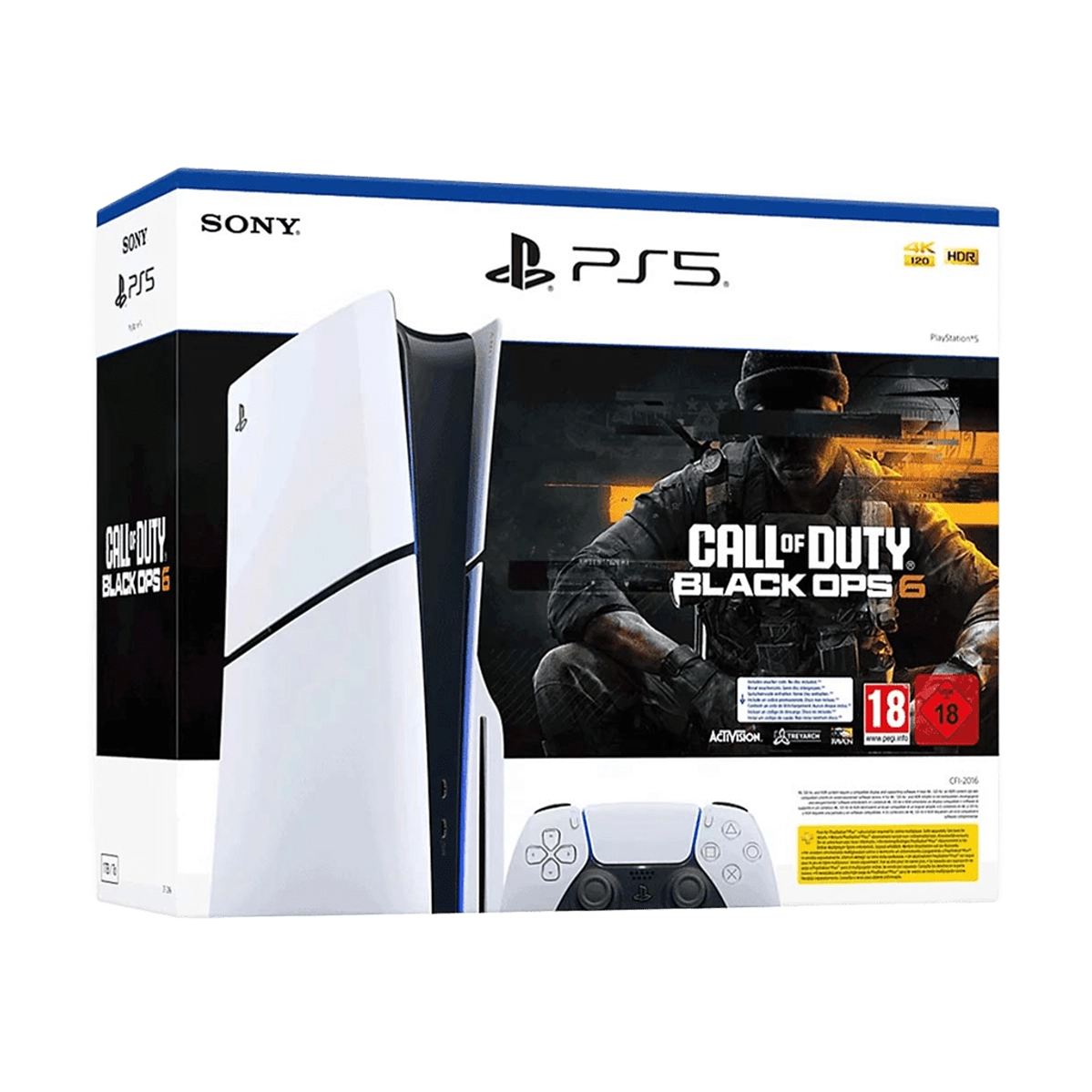 Стаціонарна ігрова приставка Sony PlayStation 5 Slim Blu-Ray 1TB - Call of Duty: Black Ops 6 Bundle (1000049157)