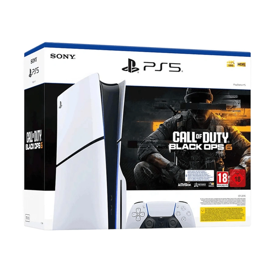 Стаціонарна ігрова приставка Sony PlayStation 5 Slim Blu-Ray 1TB - Call of Duty: Black Ops 6 Bundle (1000049598, 1000049595)