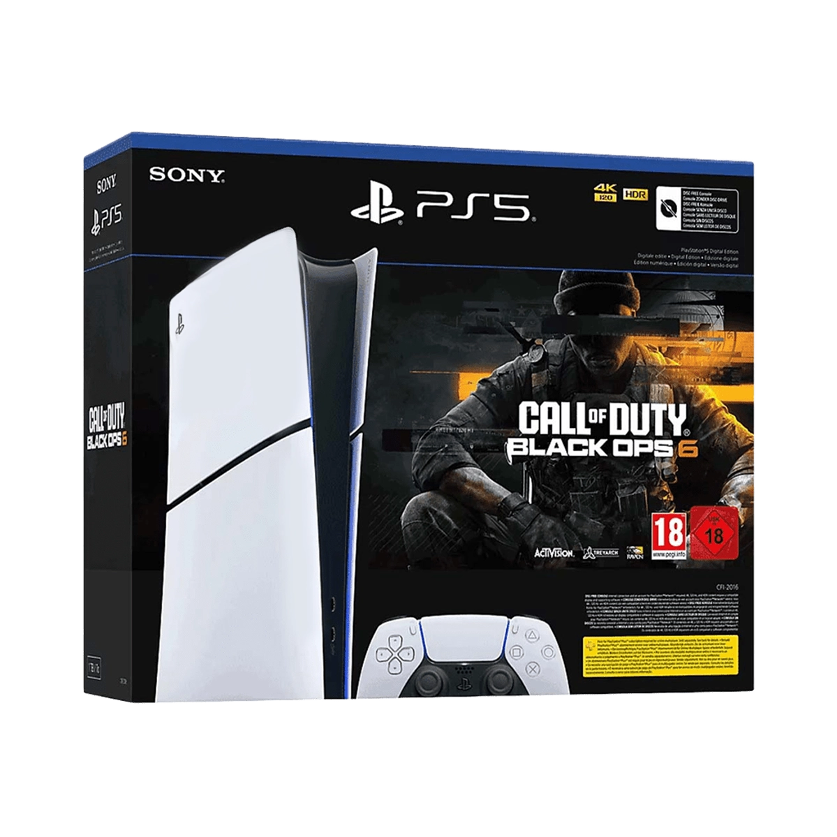 Стационарная игровая приставка Sony PlayStation 5 Slim Digital Edition 1TB - Call of Duty: Black Ops 6 Bundle (1000049158)