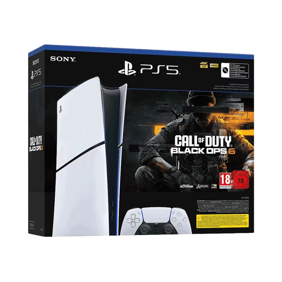 Стаціонарна ігрова приставка Sony PlayStation 5 Slim Digital Edition 1TB - Call of Duty: Black Ops 6 Bundle (1000049158)
