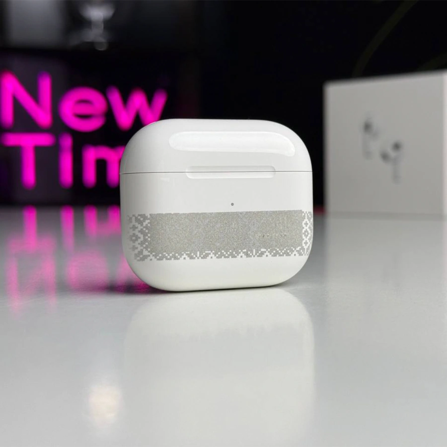 УЦІНКА зарядний кейс Apple AirPods 3 (MME73/C) - Стан: новий, з гравіюванням | Акумулятор: 100% | Комплектація: кейс, коробка | Гарантія: 3 міс.