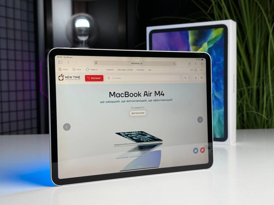 ВЖИВАНИЙ iPad Pro 11" 2020 Wi-Fi + Cellular 256GB Silver (MXEX2, MXE52) - Стан: гарний | Акумулятор: 78% | Комплектація: повний | Гарантія: 1 міс.