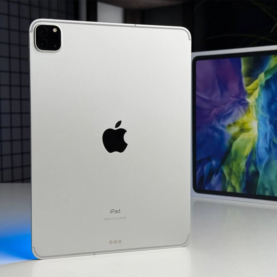 ВЖИВАНИЙ iPad Pro 11" 2020 Wi-Fi + Cellular 256GB Silver (MXEX2, MXE52) - Стан: гарний | Акумулятор: 78% | Комплектація: повний | Гарантія: 1 міс.