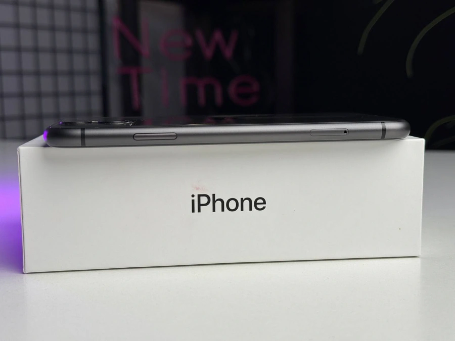 ВЖИВАНИЙ Apple iPhone 11 128GB Black (MWLE2) Full Box - Стан: гарний | Акумулятор: 100% | Комплектація: повний | Гарантія: 1 міс.