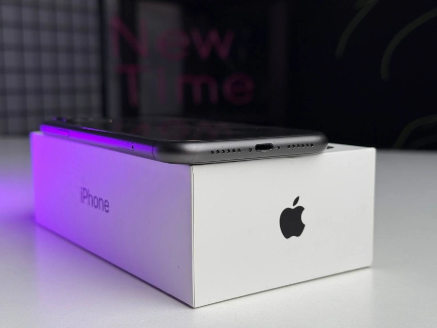 ВЖИВАНИЙ Apple iPhone 11 128GB Black (MWLE2) Full Box - Стан: гарний | Акумулятор: 100% | Комплектація: повний | Гарантія: 1 міс.