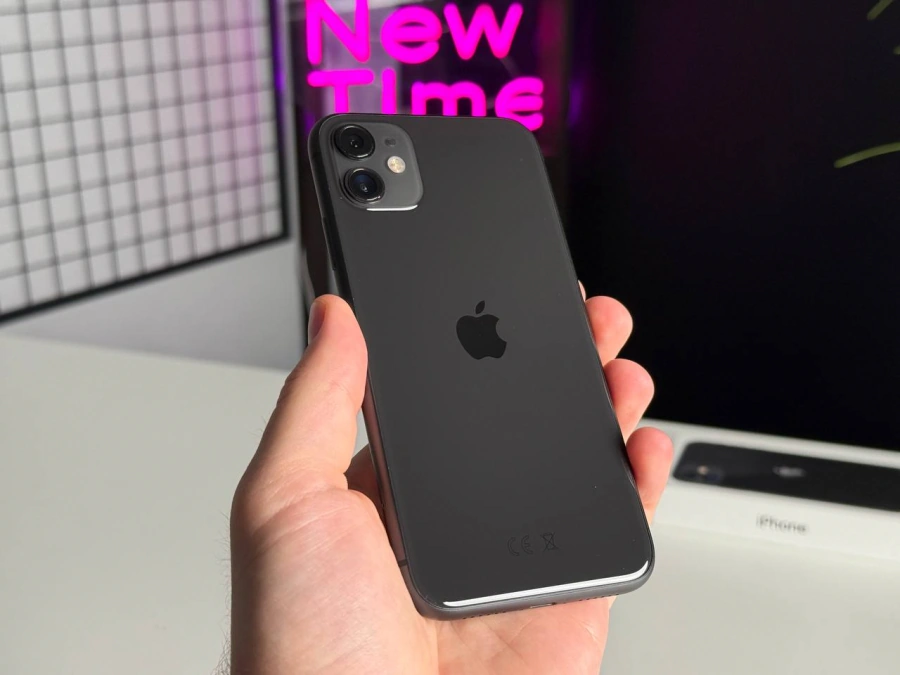 ВЖИВАНИЙ Apple iPhone 11 64GB Black (MWLT2) | Состояние: хорошее | Аккумулятор: 90% | Гарантия: 1 месяц | Комплект: полный