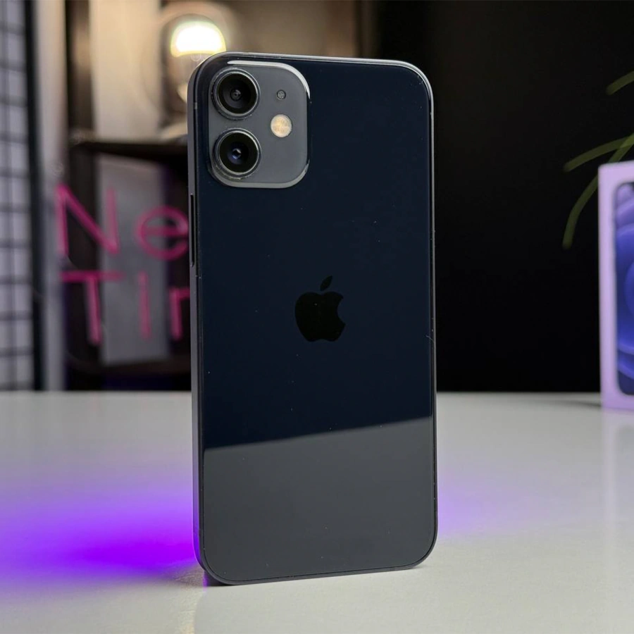 ВЖИВАНИЙ Apple iPhone 12 Mini 64GB Black (MG8F3, MGDX3) - Стан: гарний | Акумулятор: 100% | Комплектація: повний | Гарантія: 1 міс.