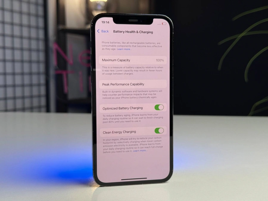 ВЖИВАНИЙ Apple iPhone 12 Pro 128GB Pacific Blue (MGLR3, MGMN3) - Стан: задовільний | Акумулятор: 100% | Комплектація: iPhone, кабель | Гарантія: 1 міс.
