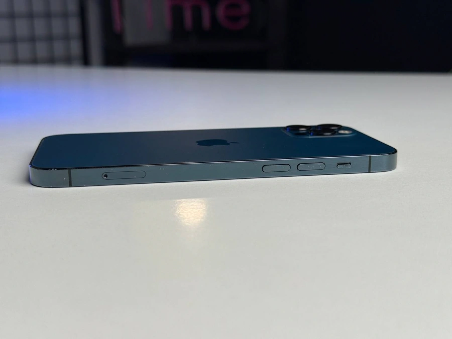 ВЖИВАНИЙ Apple iPhone 12 Pro 128GB Pacific Blue (MGLR3, MGMN3) - Стан: задовільний | Акумулятор: 100% | Комплектація: iPhone, кабель | Гарантія: 1 міс.