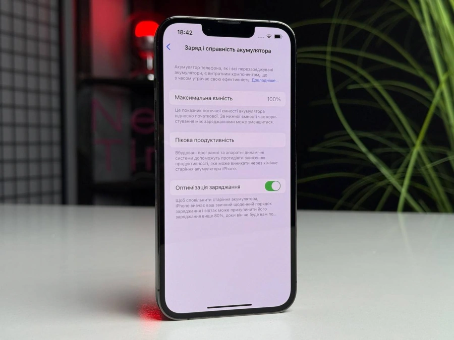 ВЖИВАНИЙ iPhone 13 Pro 512GB Graphite (MLU13, MLVH3) | Стан: гарний (мілкі подряпини на склі) | Акумулятор: 100% | Гарантія: 1 місяць | Комплект: кабель