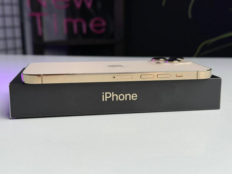 ВЖИВАНИЙ Apple iPhone 13 Pro Max 128GB Gold (MLKN3, MLL83) - Стан: гарний | Акумулятор: 100% | Комплектація: повний | Гарантія: 1 міс.