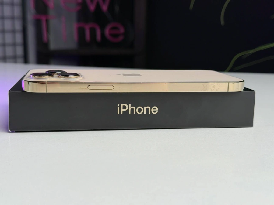 ВЖИВАНИЙ Apple iPhone 13 Pro Max 128GB Gold (MLKN3, MLL83) - Стан: гарний | Акумулятор: 100% | Комплектація: повний | Гарантія: 1 міс.