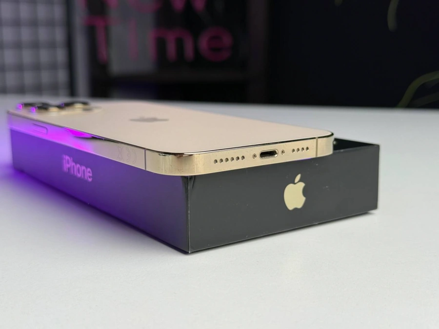 ВЖИВАНИЙ Apple iPhone 13 Pro Max 128GB Gold (MLKN3, MLL83) - Стан: гарний | Акумулятор: 100% | Комплектація: повний | Гарантія: 1 міс.