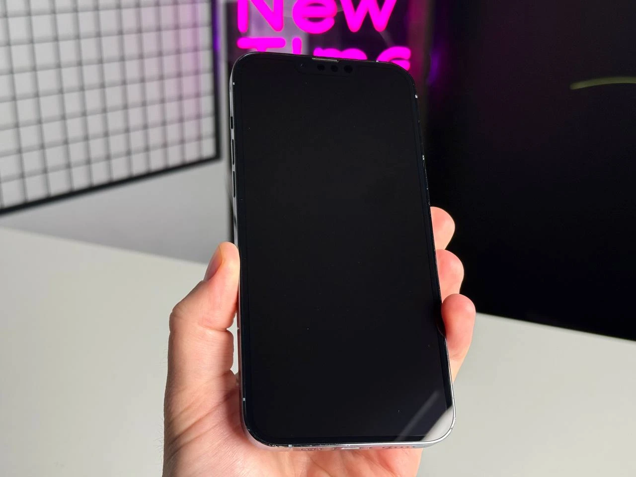 Б/У Apple iPhone 13 Pro Max 256GB Sierra Blue (MLKV3, MLLE3) - Состояние: хороший | Аккумулятор: 100% | Комплектация: кабель | Гарантія: 1 мес.