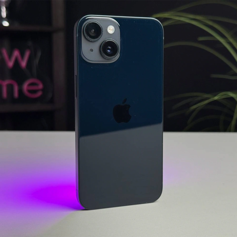 ВЖИВАНИЙ Apple iPhone 14 256GB Midnight (MPVX3) - Стан: гарний | Акумулятор: 100% | Комплектація: кабель | Гарантія: 1 міс.