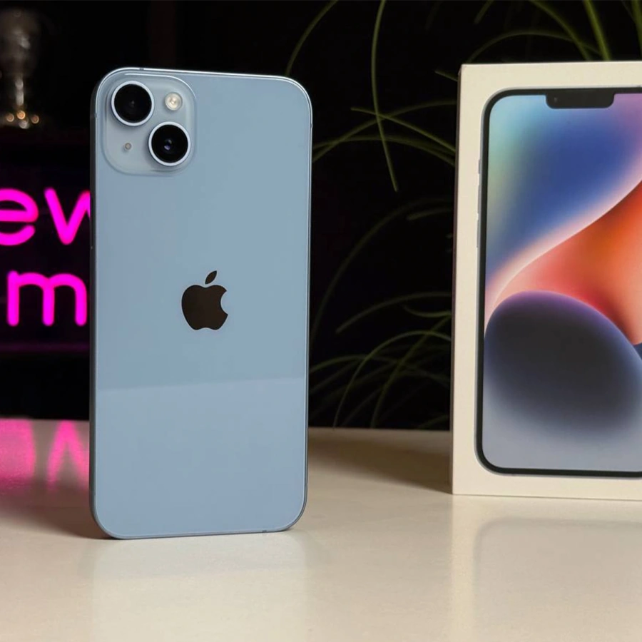 ВЖИВАНИЙ Apple iPhone 14 Plus 128GB Blue (MQ523) | Стан: ідеальний | Акумулятор: 88% | Гарантія: 1 місяць | Комплект: повний